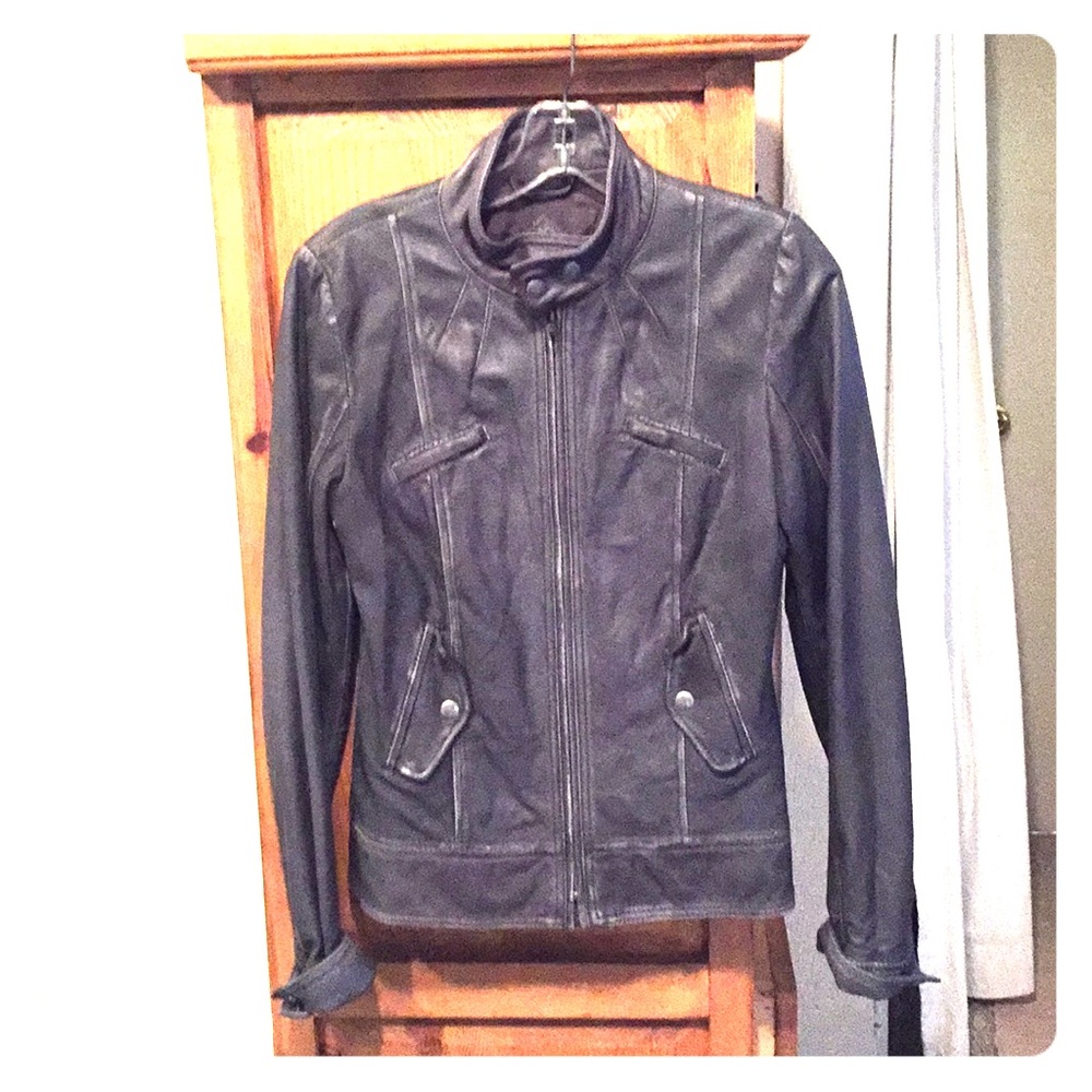 Lucky Brand 100% leather jacket